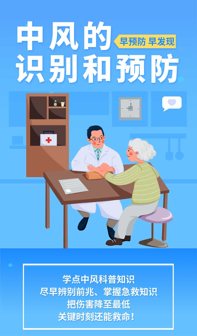 世界預(yù)(yù)防中風(fēng)(fēng)日 | 防“風(fēng)(fēng)”于未然，這些救命知識(shí)一定要牢記！