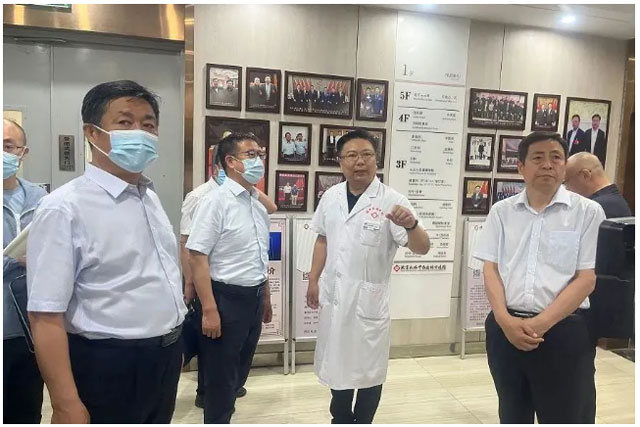烏蘭察布市政協(xié)(xié)主席白顥一行到大興區(qū)(qū)考察交流并到我院參觀調(diào)研